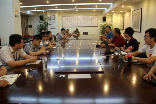 捷成世紀公司來我臺做技術交流